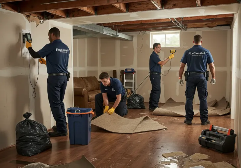 Flood DamageMaterial Assessment and Debris Removal process in Omao, HI